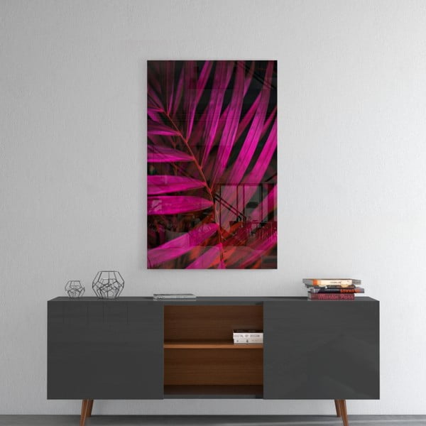 Steklena slika Insigne Palm Leaf II-image-1