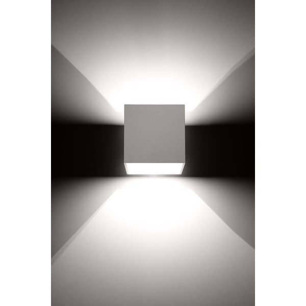 Bela stenska svetilka Geo – Sollux-image-1