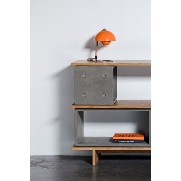 Betonska komoda Lyon Béton  Dice, 230 x 98 cm-image-2