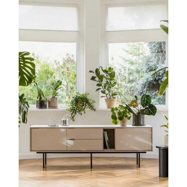 Sivo-bež TV omarica 189x61x42 cm Mod – noo.ma-image-1