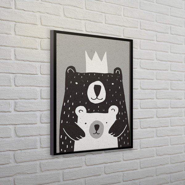 Otroška stenska dekoracija Bear - Styler-image-4