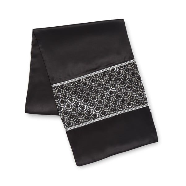 Namizni tekač iz mikrosatena 33x180 cm Deco Sequin – Catherine Lansfield-image-2