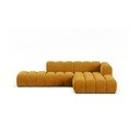 Rumena kotna sedežna garnitura (desni kot) Lupine – Micadoni Home