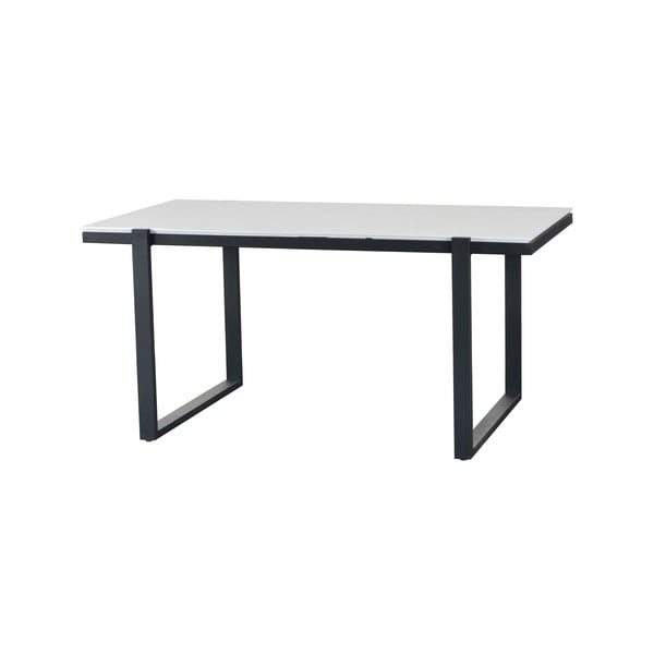 Jedilna miza z belim vrhom Marckeric Liz, 160 x 90 cm