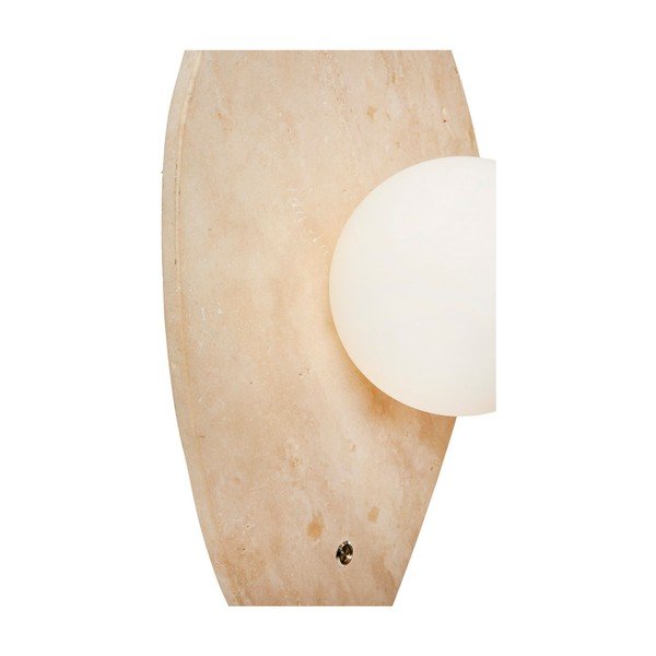 Bež lončena stenska svetilka ø 10 cm Hilde – Opviq lights-image-3