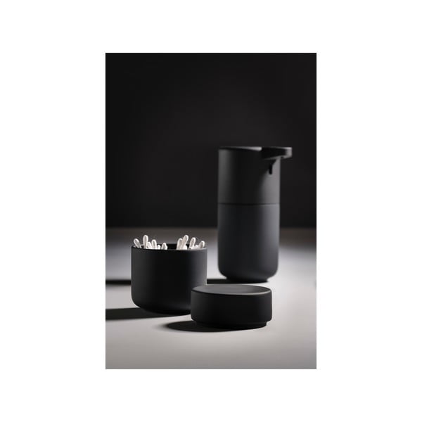 Črna keramična posoda s pokrovom Zone UME-image-1