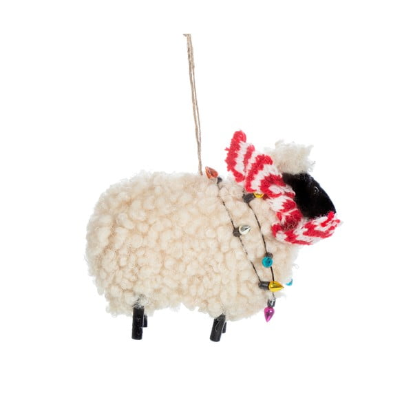 Tekstilni okrasek za jelko Sheep – Sass & Belle