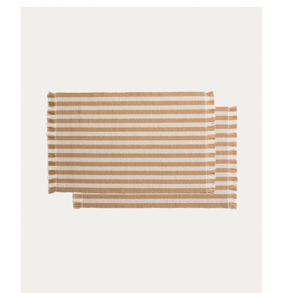 Tekstilni/iz jute pogrinjki v kompletu 2 ks 35x50 cm Daltan – Kave Home