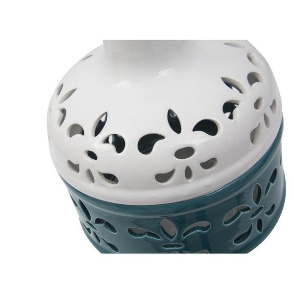 Modro-bela porcelanska vaza Mauro Ferretti Basso-image-1