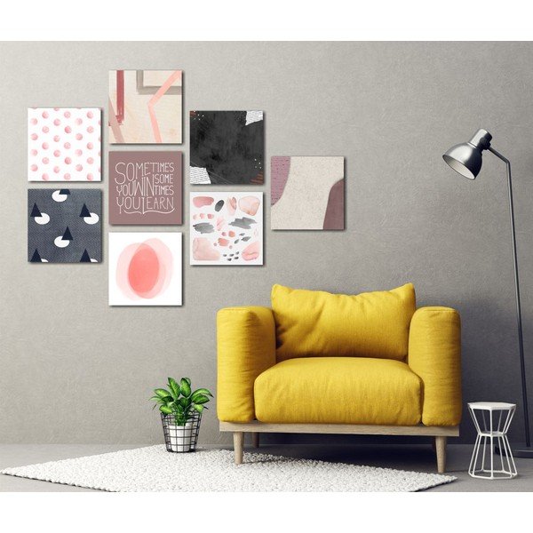 Komplet 8 slik Insigne Pink-image-1