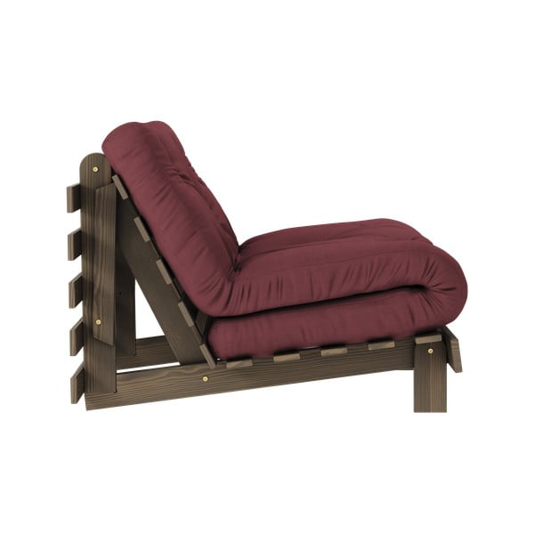 Bordo rdeč fotelj Roots – Karup Design-image-3