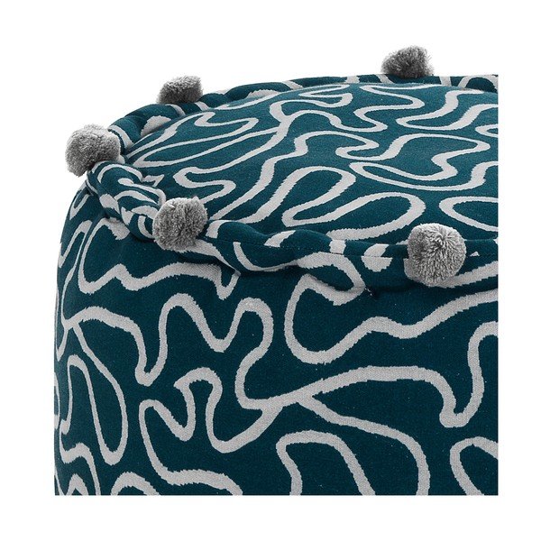 Temno moder/svetlo siv tabure Tangle – Tomasucci-image-1