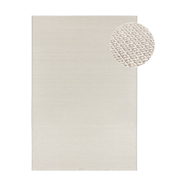 Krem-bež zunanja preproga Elle Decor Secret Millau, 140 x 200 cm
