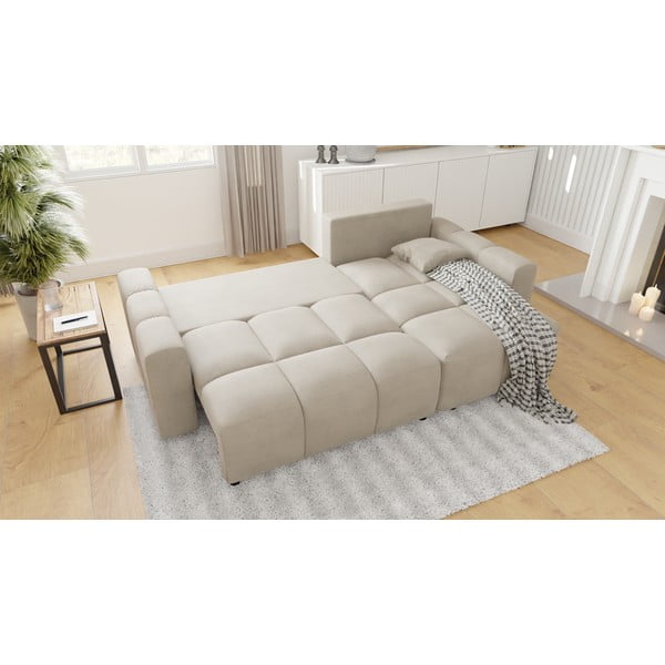 Bež kotna sedežna garnitura (s kotom po izbiri) Luki – Ropez-image-3