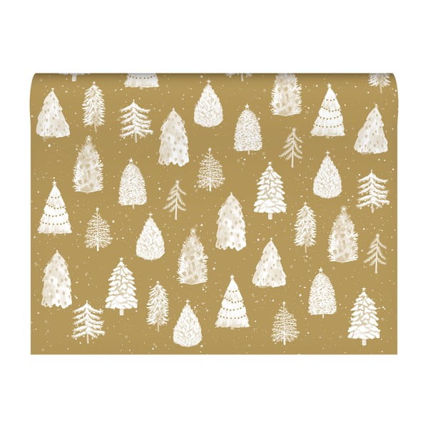 Darilni papir v kompletu 5 ks z božičnim motivom 69,5x48,5 cm Wild Winter Forest – Roger la Borde