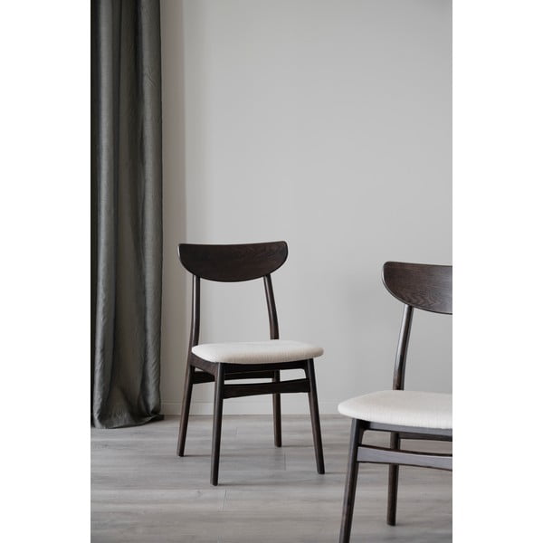 Rjavi jedilni stoli v kompletu 2 kos Rodham - Rowico-image-3