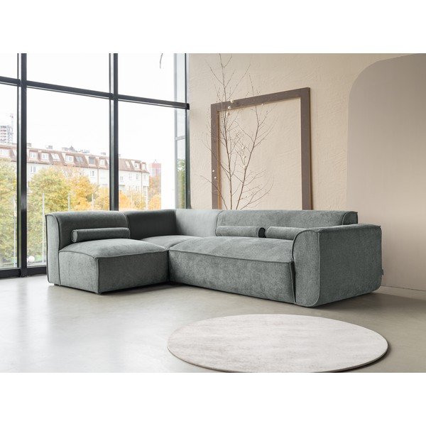 Svetlo zelena kotna sedežna garnitura (levi kot) Flex Felix – Miuform-image-3