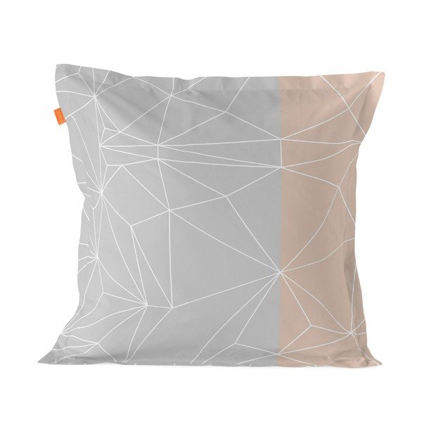 Bombažna prevleka za vzglavnik Blanc Range, 60 x 60 cm