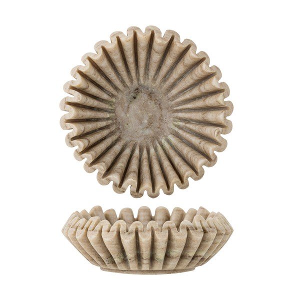 Marmorna okrasna skleda ø 17,5 cm Harmonia – Bloomingville