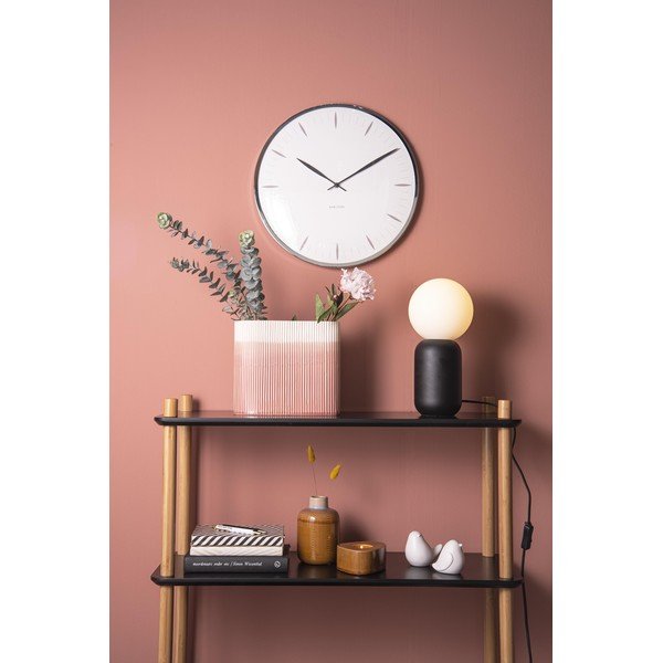 Črna namizna svetilka Leitmotiv Gala, višina 32 cm-image-1