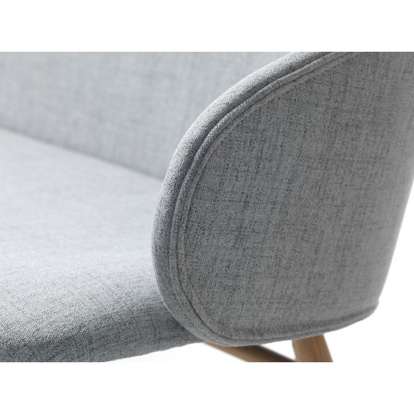 Siva zofa Unique Furniture Teno, širina 121 cm-image-1