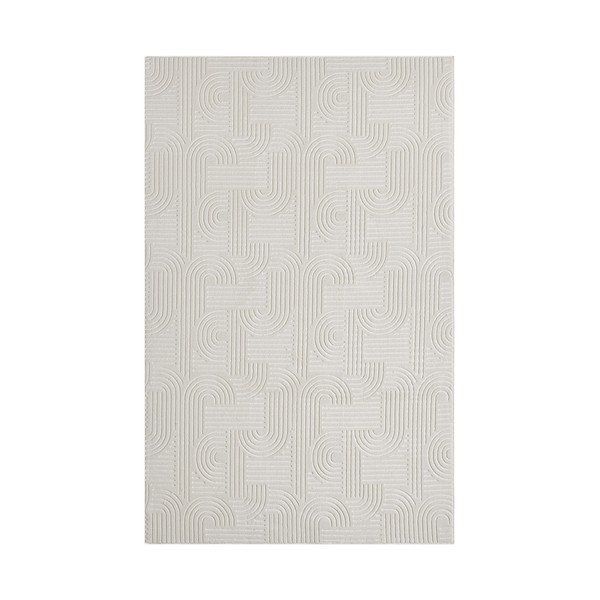 Kremno bela pralna preproga 80x150 cm Bohemian – Mila Home