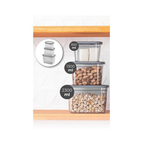 Posode za shranjevanje živil v kompletu 3 ks – Hermia-image-2