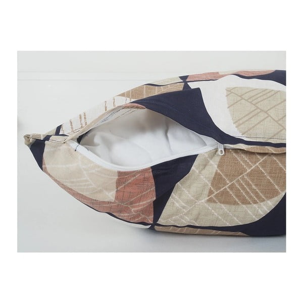 Rjava enojna posteljnina iz krepa 140x200 cm Autumn Leaf – B.E.S.-image-2