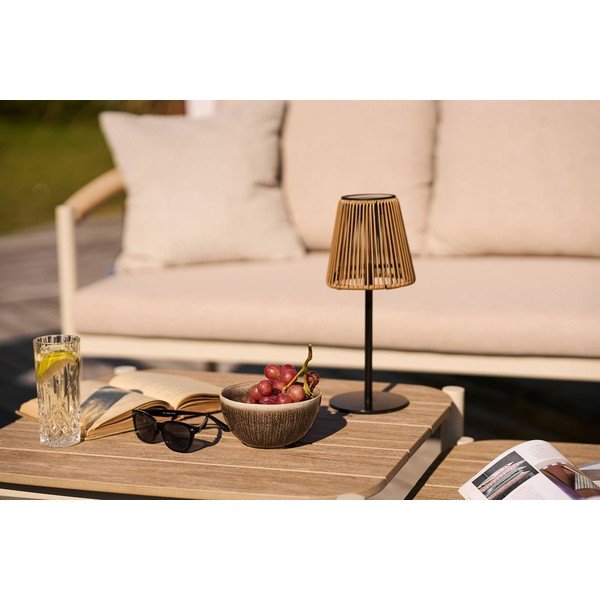 Sivo-bež skledice v kompletu 4 ks za juho iz kamenine 1 l Viola – House Nordic-image-1