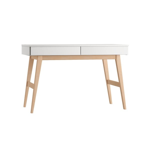 Otroška pisalna miza z belo mizno ploščo 60x120 cm Swing – Pinio-image-2