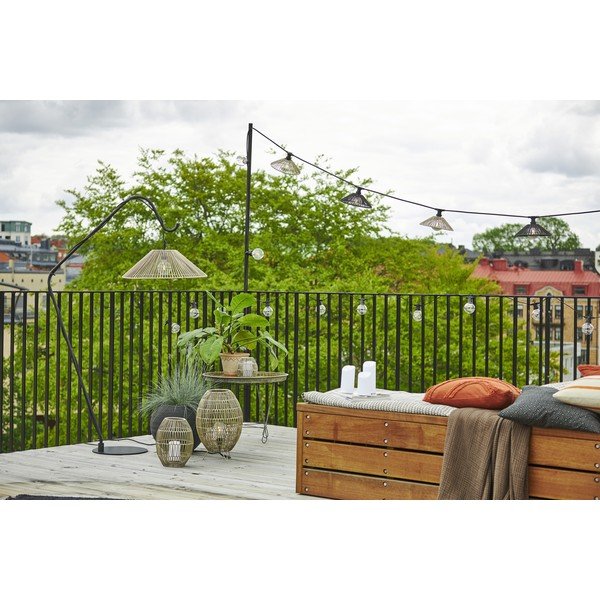 Bež senčilo ø 38 cm Vide – Star Trading-image-2