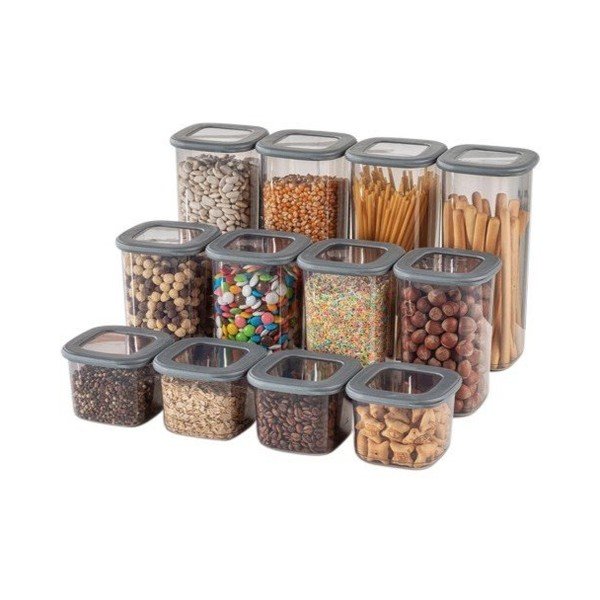 Posode za shranjevanje v kompletu 24 ks živil Fresco – Hermia-image-2