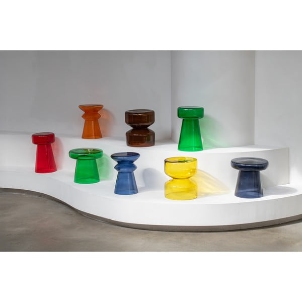 Steklena okrogla stranska mizica ø 32 cm Amarre  – Leitmotiv-image-1