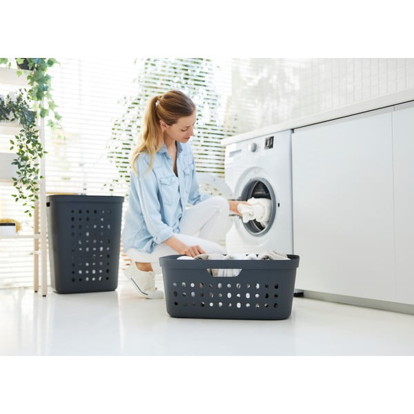 Plastični koš za perilo 39 l Jona - Rotho-image-3