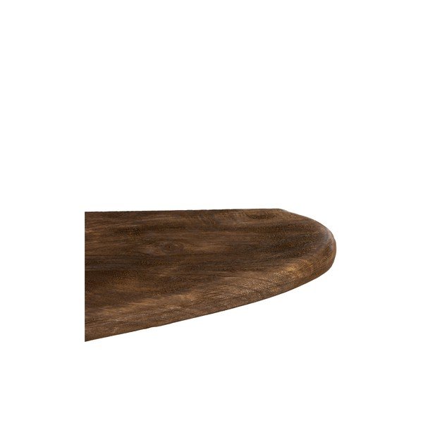 Polica iz masivnega manga v temni naravni barvi 49 cm Ginosu – Light & Living-image-2