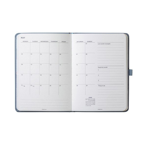 Planer Busy B Goals Diary Periwinkle-image-4