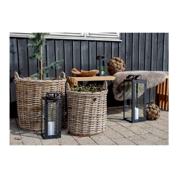 Komplet 2 košar iz ratana House Nordic Indo-image-3