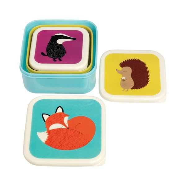 3-delni komplet škatl za prigrizke Rex London Rusty And Friends-image-3
