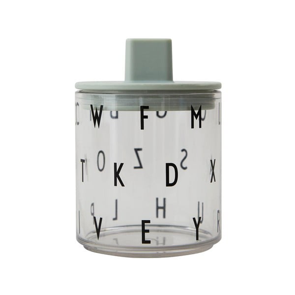 Zelen pokrovček za otroški lonček Design Letters, ø 7 cm-image-3