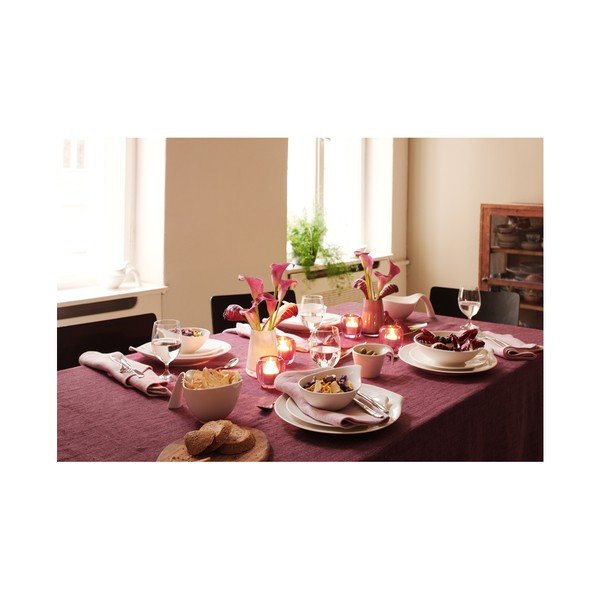 Bel porcelanski krožnik Villeroy & Boch Flow, 43 x 19 cm-image-1