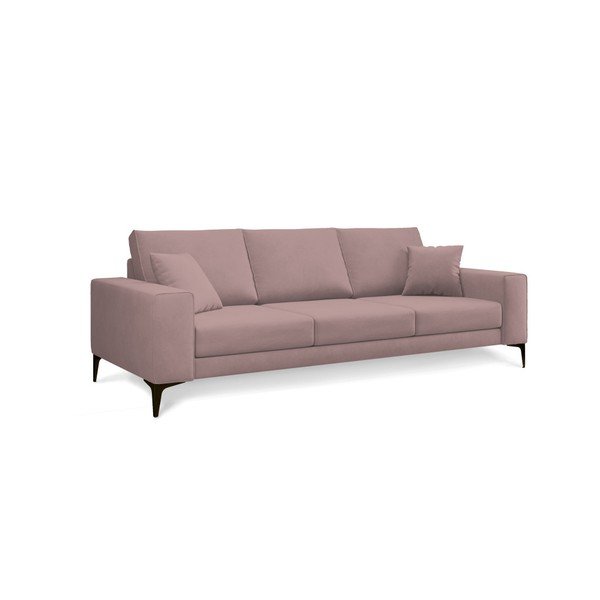 Cosmopolitan Design Lugano pudrasto roza kavč, 239 cm-image-1