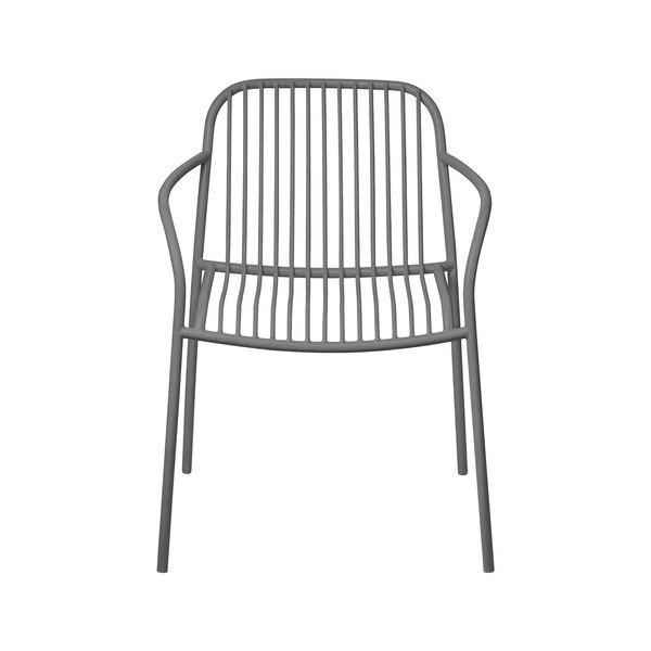 Siv kovinski vrtni stol Yua Wire – Blomus-image-2