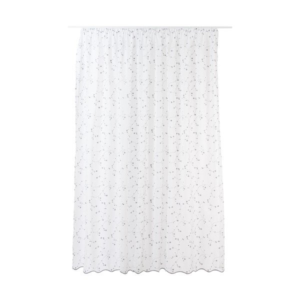 Bela prosojna zavesa 300x260 cm Muza – Mendola Fabrics-image-2