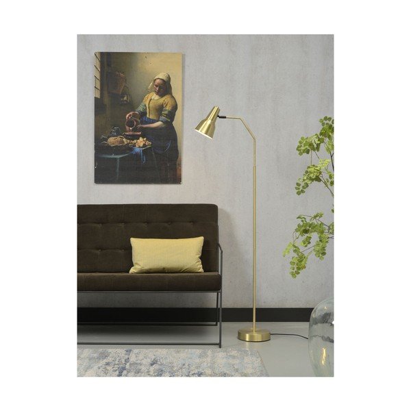 Stoječa svetilka v zlati barvi s kovinskim senčnikom (višina 140 cm) Valencia – it's about RoMi-image-3