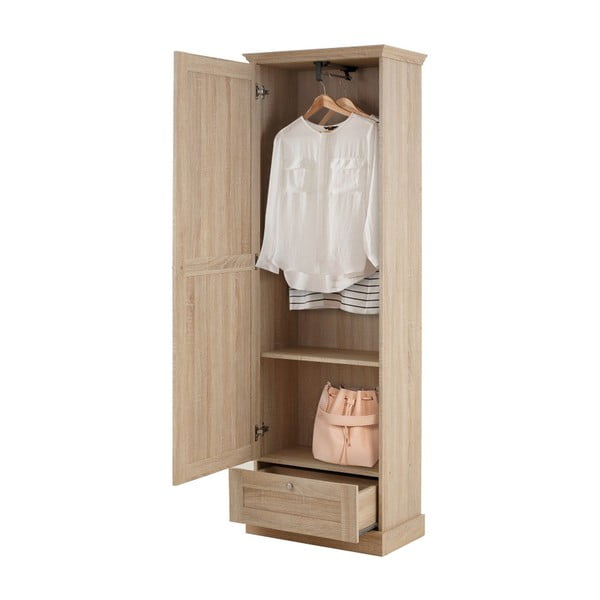 Garderobna omara v hrastovem dekorju 60x180 cm Binz – Støraa-image-4