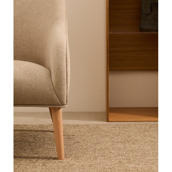 Bež fotelj Bobly – Kave Home-image-2