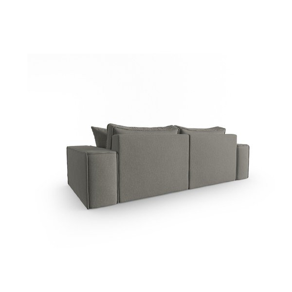 Siva sedežna garnitura 212 cm Mike – Micadoni Home-image-3