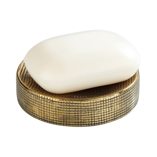Keramičen podstavek za milo v zlati barvi Badi – Wenko-image-3