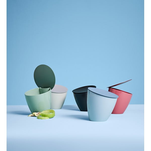 Črn koš za biološke odpadke 2,2 l Nordic black – Mepal-image-2