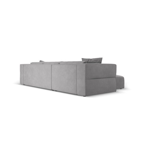 Svetlo siva kotna sedežna garnitura (levi kot) Esther – Milo Casa-image-4